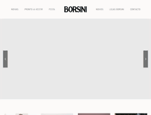 Tablet Screenshot of borsini.com